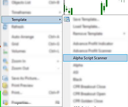 Alpha Script Indicator